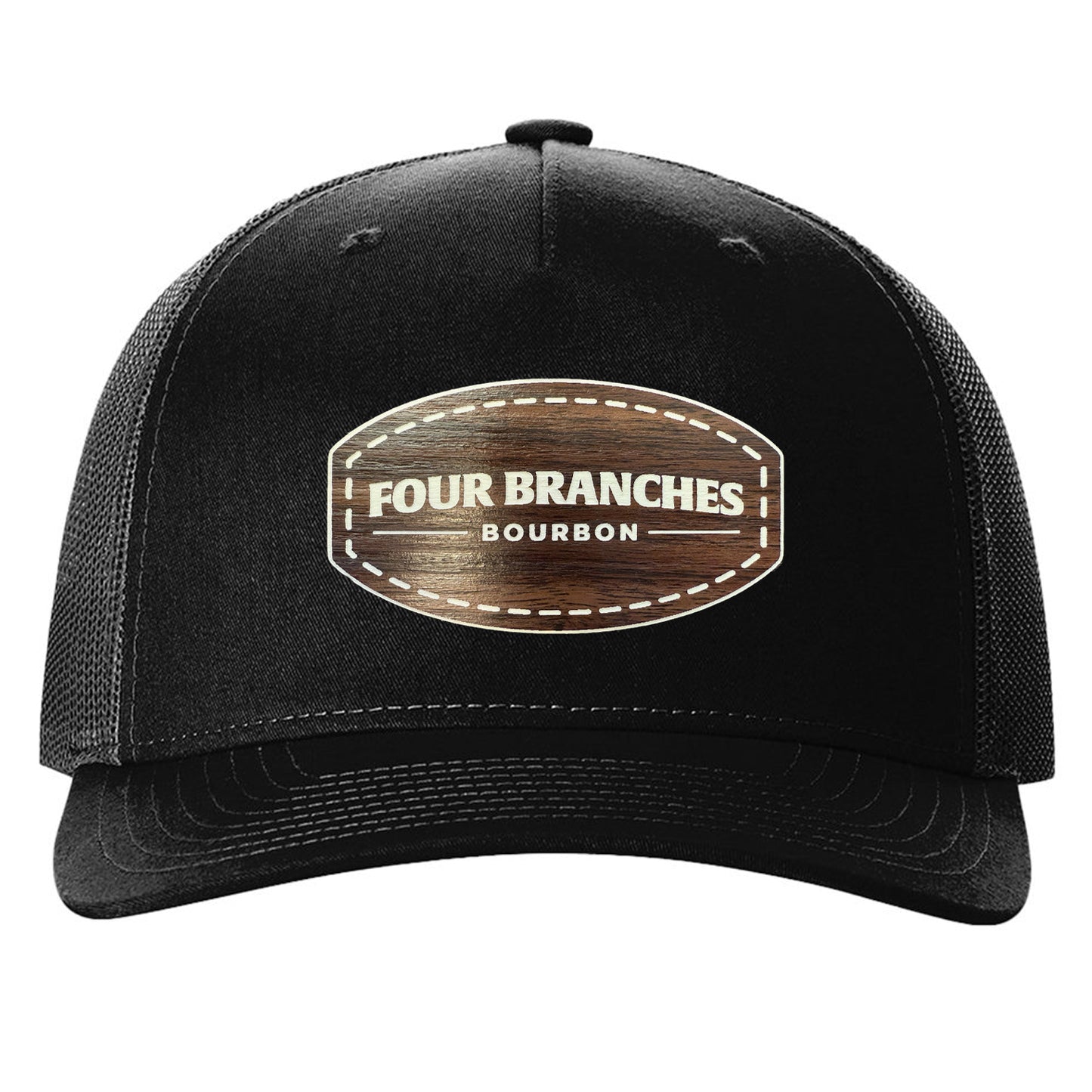 Four Branches Bourbon Woodgrain Patch Hat
