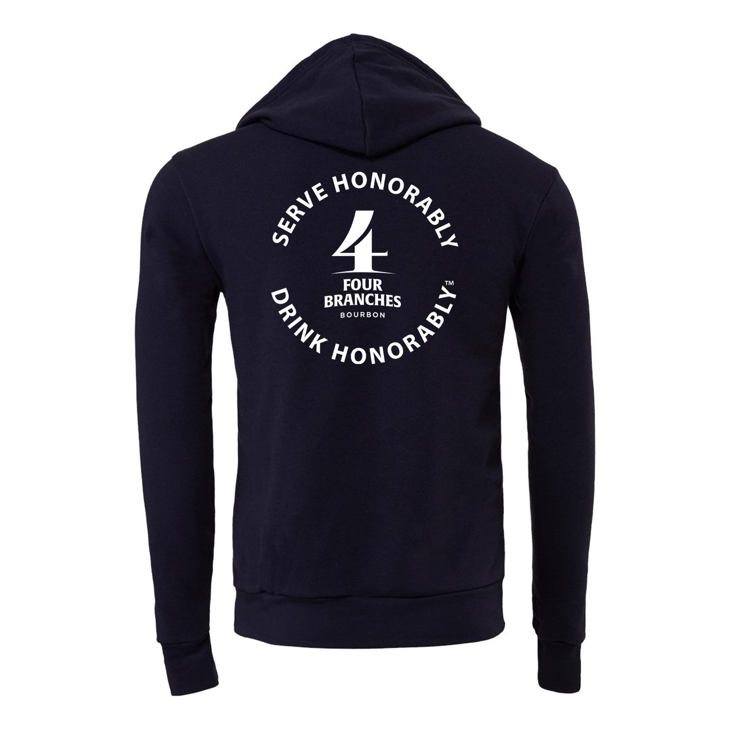 Four Branches Bourbon - Round Logo Hoodie