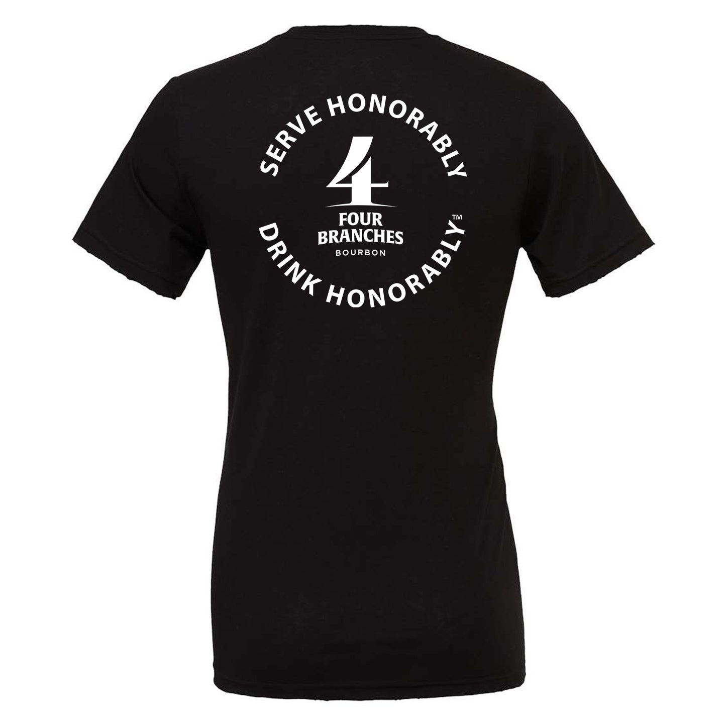 Four Branches Bourbon - Round Logo Tee