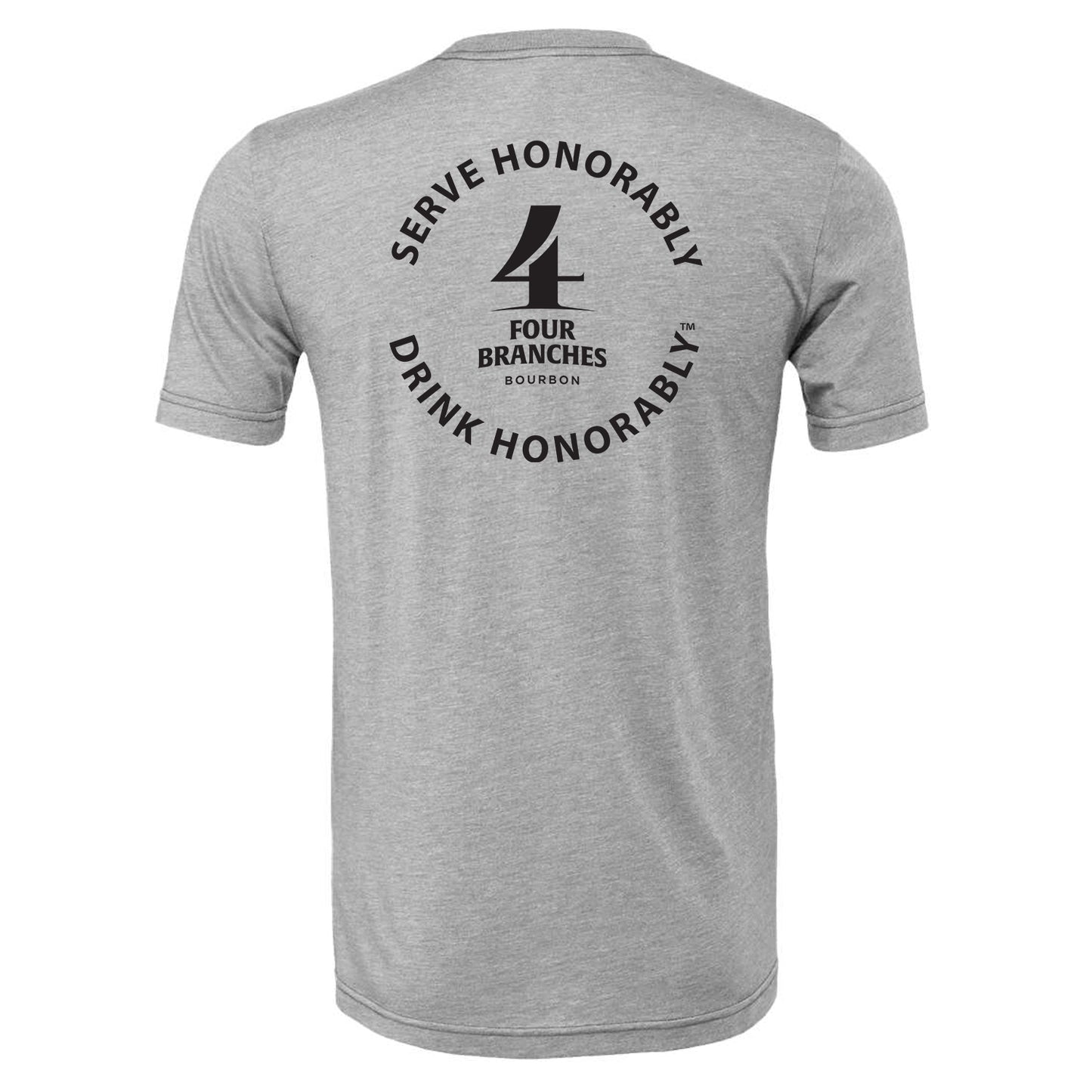Four Branches Bourbon - Round Logo Tee