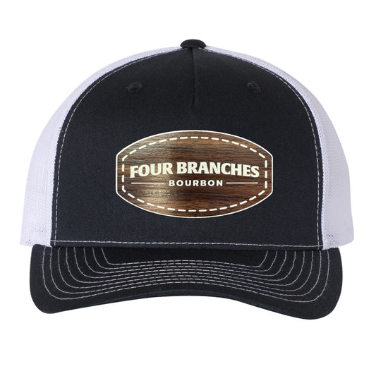 Four Branches Bourbon Woodgrain Patch Hat