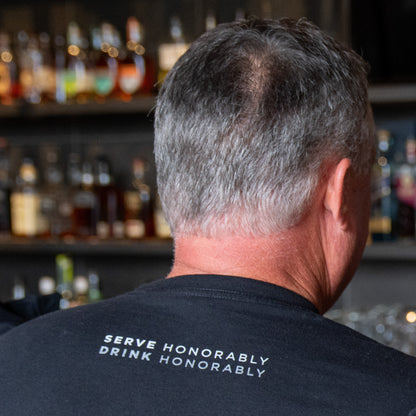 Serve Honorably™ Drink Honorably™ T-Shirt