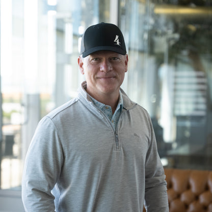 Limited-Edition Black Hat with Stainless Steel Four Branches Logo Patch