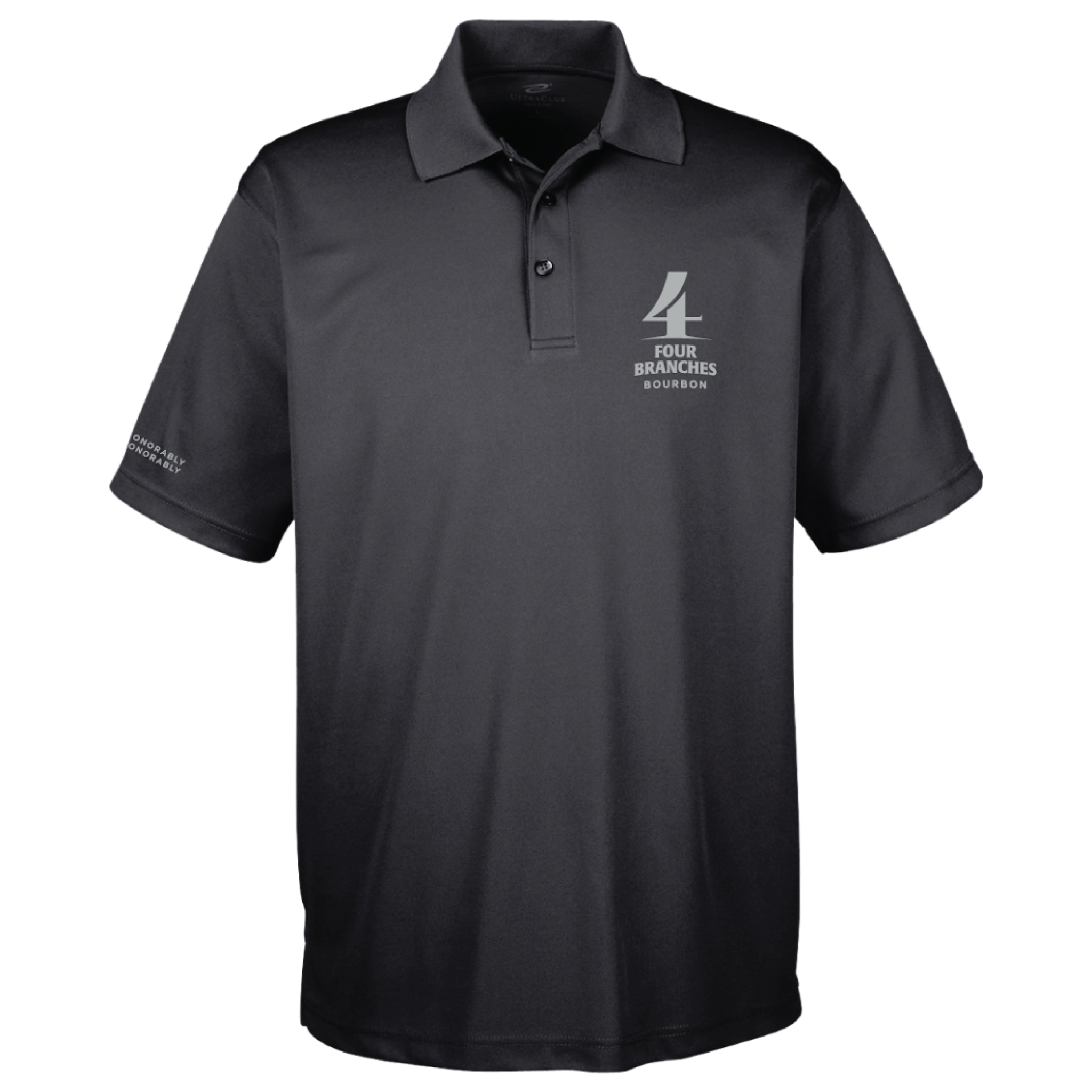 Four Branches Bourbon Men's Polo – Four Branches Bourbon Merchandise