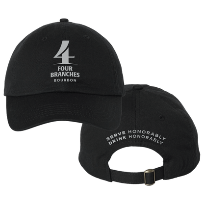 Four Branches Bourbon Unstructured Ball Cap