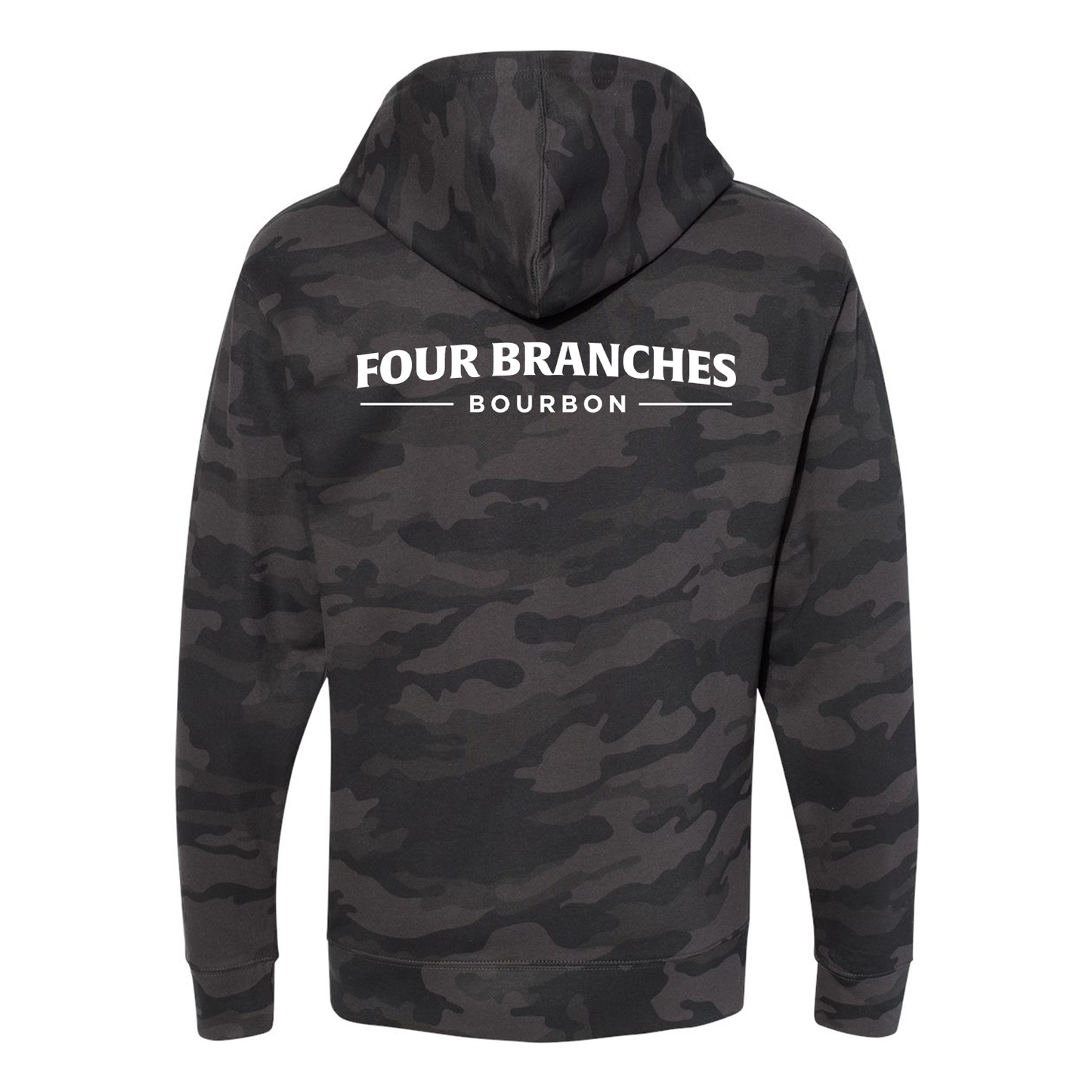 Four Branches Bourbon - Camo Hoodie