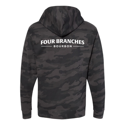 Four Branches Bourbon - Camo Hoodie