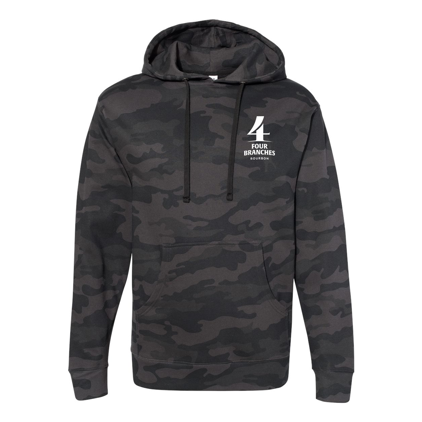 Four Branches Bourbon - Camo Hoodie
