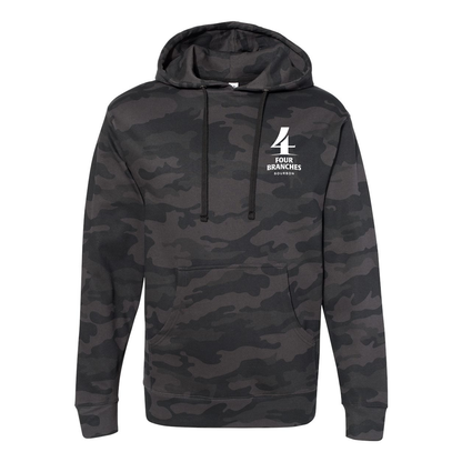 Four Branches Bourbon - Camo Hoodie