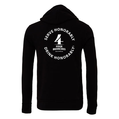Four Branches Bourbon - Round Logo Hoodie