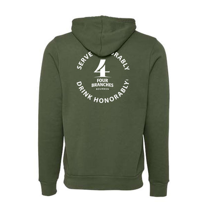 Four Branches Bourbon - Round Logo Hoodie
