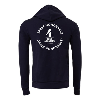 Four Branches Bourbon - Round Logo Hoodie