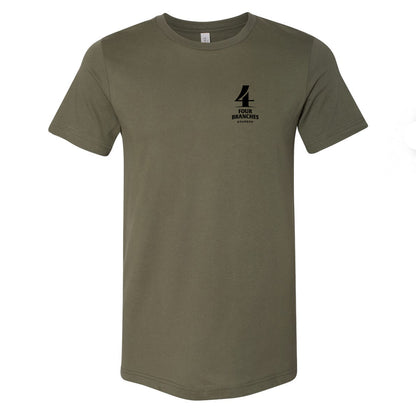 Four Branches Bourbon - Round Logo Tee